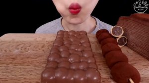 ASMR MUKBANG｜АСМР МУКБАНГ 🌰🍦