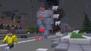 новые торнадо в Майнкрафте! буря вулканы катастрофы метеориты Солнечный Апокалипсис и со всем этим