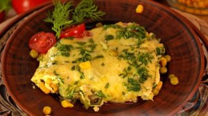 ОМЛЕТ С ОВОЩАМИ