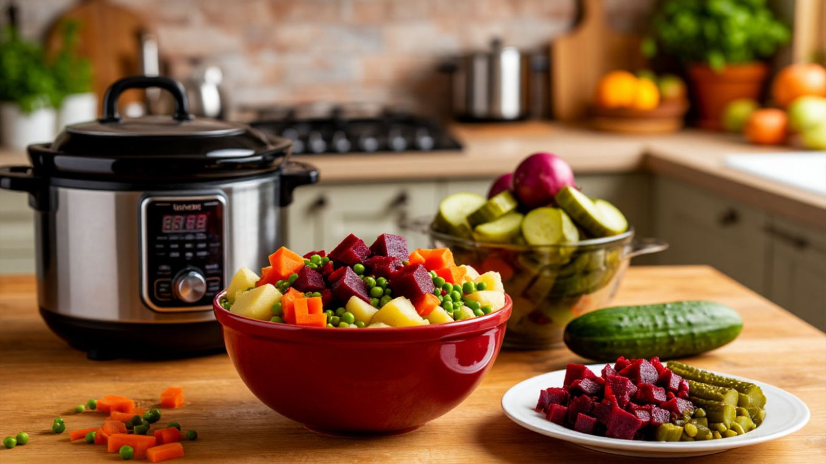 Винегрет в мультиварке: пошаговый рецепт