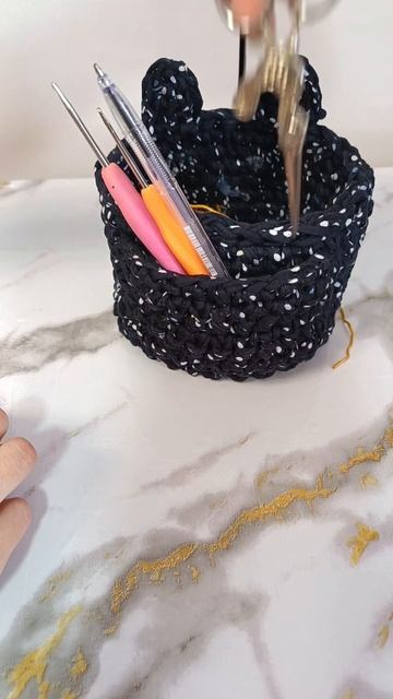 клубочница из трикотажной пряжи 🧶