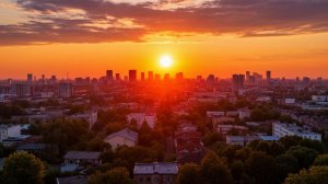 Солнце встало