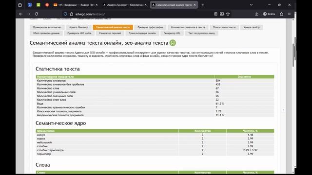 Адвего SEO: как сделать текст дороже для поиска смотреть онлайн