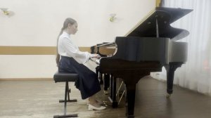 Моисеева Виктория Сергеевна - И.С. Бах «Двухголосная инвенция» F-dur, К. Черни Этюд №4 Соч.299 C-dur