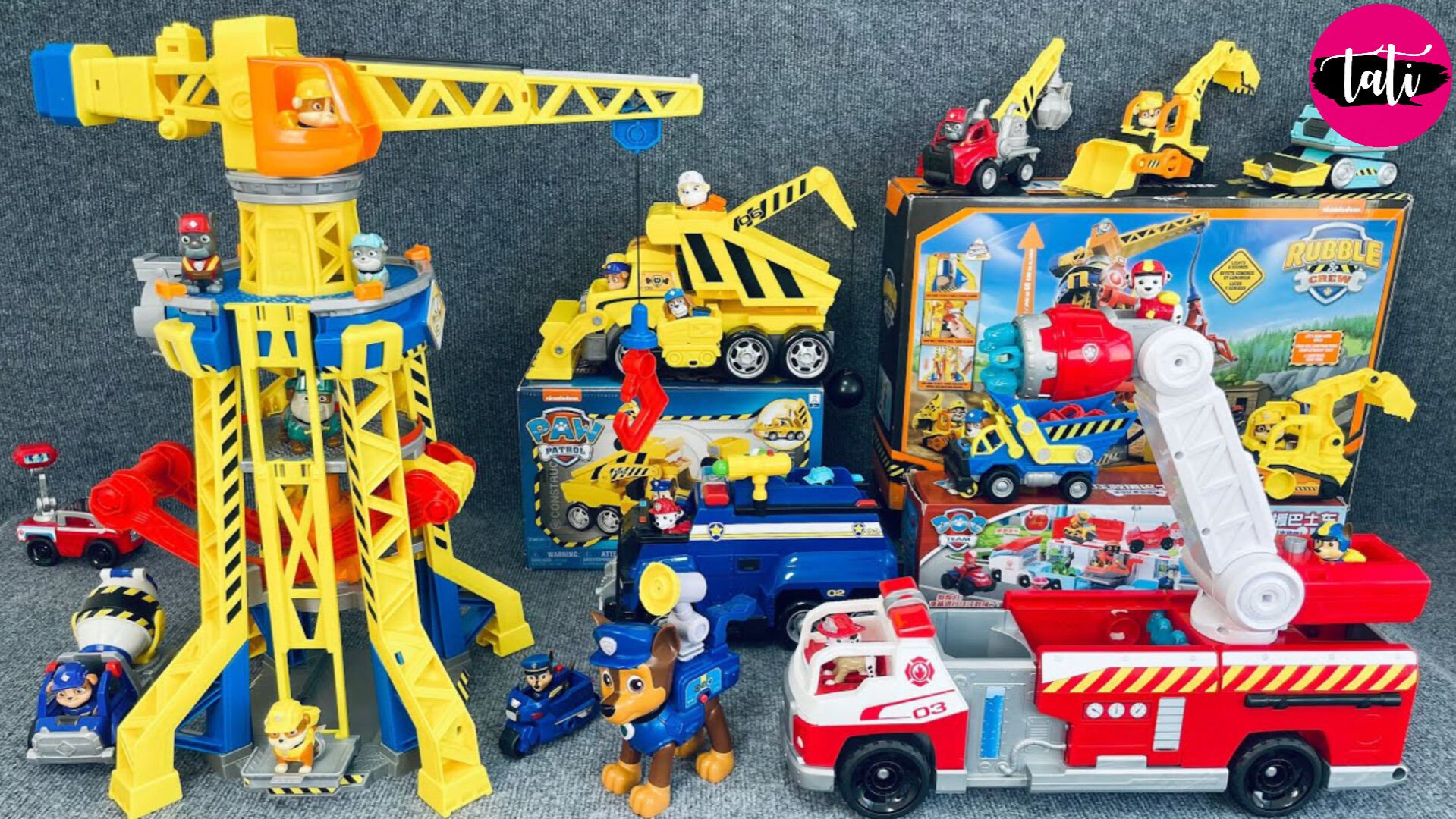 Играем в игрушки из мультика щенячий патруль. Мультфильм для детей. ASMR АСМР смотреть онлайн