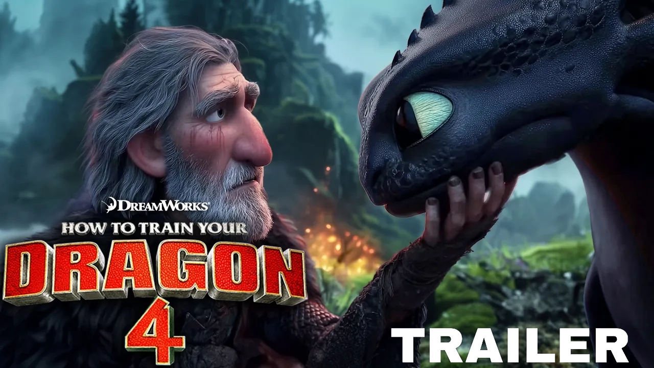 КАК ПРИРУЧИТЬ ДРАКОНА 4 (Трейлер 2026) смотреть онлайн