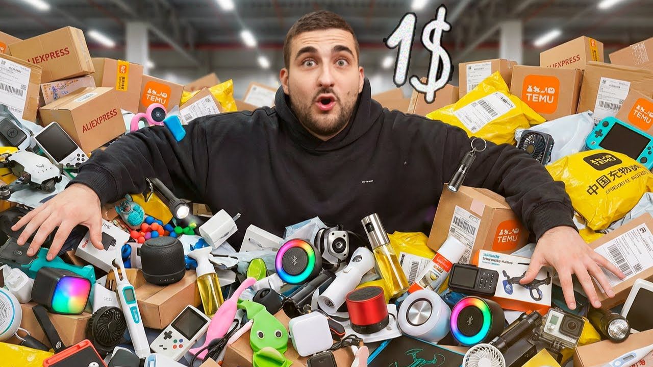 ВСЕ 200 ГАДЖЕТОВ С ALIEXPRESS ЗА 1$! смотреть онлайн