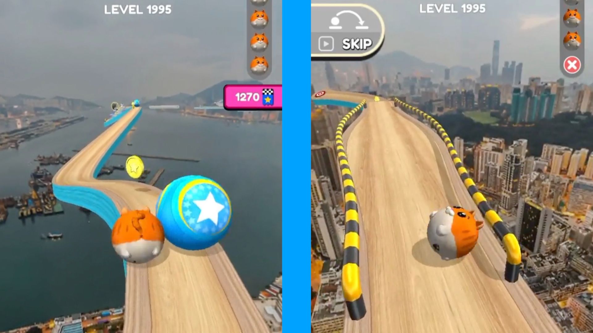 Going Balls Super Speed run Gameplay New Update Level 1995 смотреть онлайн