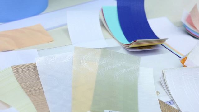 Вертикальные жалюзи - блестящие, под лен