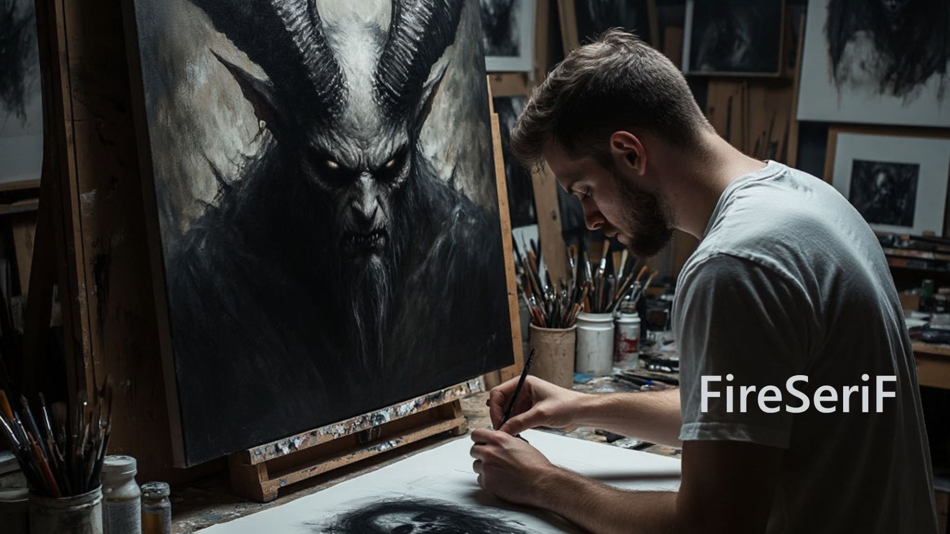 FireSeriF - Тёмное искусство (Фотография с натуры, ч.3)