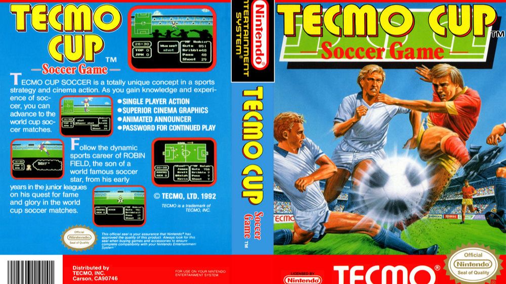 Tecmo Cup Soccer Game (NES) смотреть онлайн