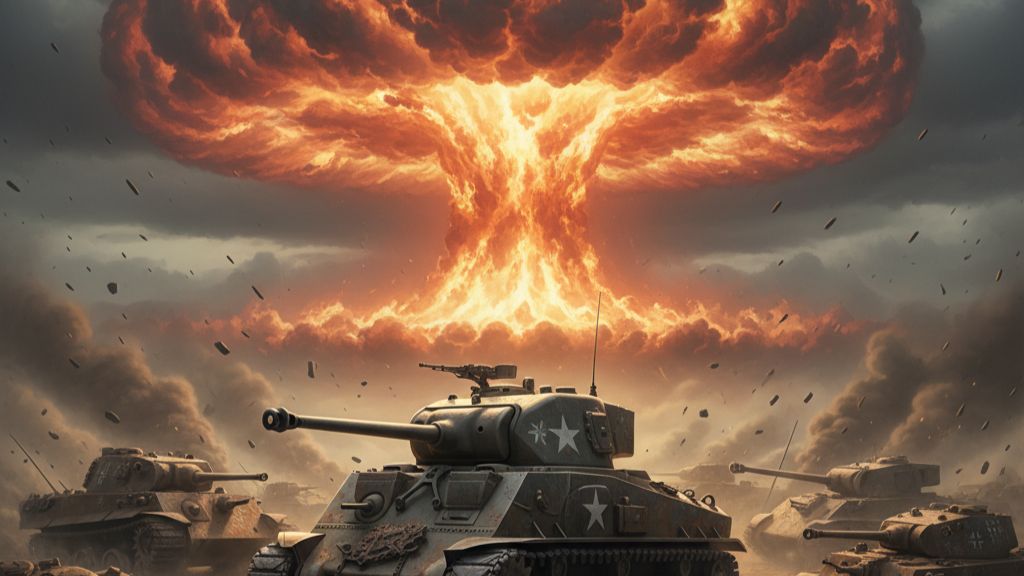 Неплохой бой на Jumbo(6.3) с ядеркой