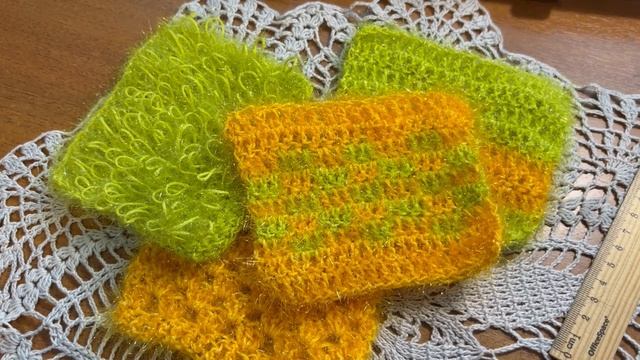 Вкусные мочалки января. Мини-чистилки для посуды и кухни. Отчет в СП Вкусные мочалки смотреть онлайн