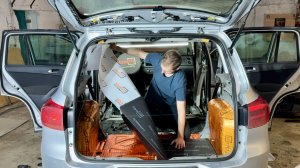 Полная шумоизоляция VW Tiguan 1 поколения за 2 дня. Инструкция.