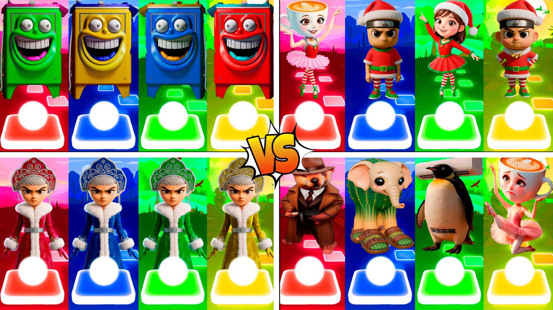 МЕГАМИКС БОМ БОМ БОМ ГАЗУН 🆚 БАЛЕРИНА КАПУЧИНО 🆚 ДРУГИЕ БРЕЙНРОТ МЕМЫ | Tiles Hop №325-328 смотреть онлайн