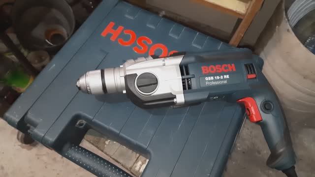 Биение патрона дрели БОШ 19-2 и тп. Как снять патрон