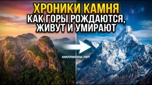 ХРОНИКИ КАМНЯ: как ГОРЫ рождаются, живут и умирают?