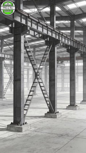 Почему колонны из двутавров делают?