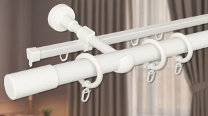 Установка и сборка карниза металлического DELFA