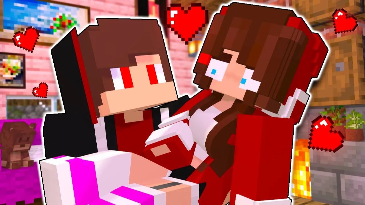 Темный Джей Джей любит сестру Джей Джей?! Майнкрафт Мультик