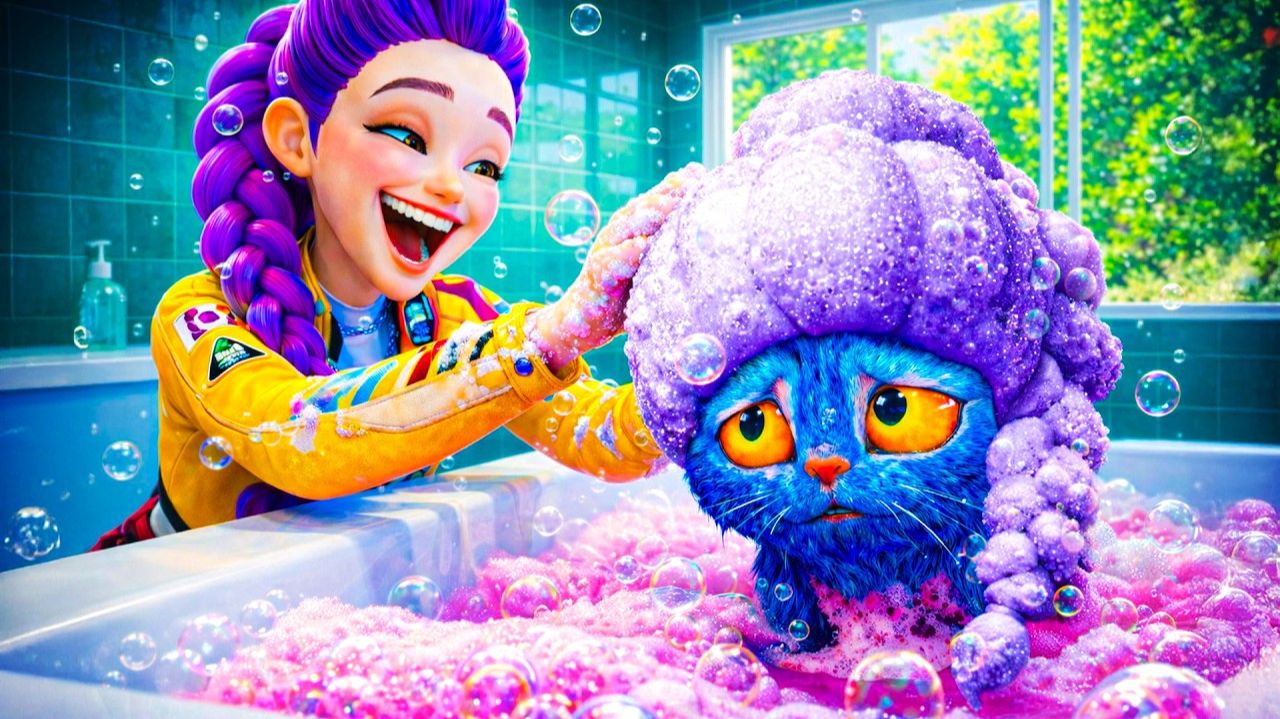 Дерпи усыновила Руми! 🐾 K-pop анимационный сериал «Охотники на демонов»