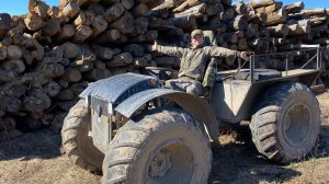 ДВУХОСТНЫЙ ПРИЦЕП ДЛЯ ВЕЗДЕХОДА #металлокоп # коп