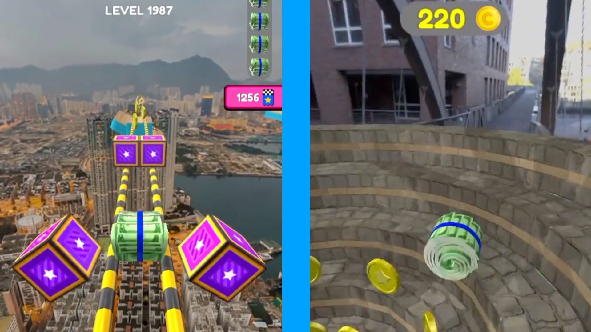 Going Balls Super Speed run Gameplay New Update Level 1987 смотреть онлайн