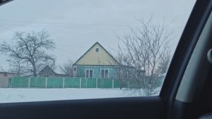 Работа по хозяйству, обзор домов на продаже в нашем селе, пришла оттепель.