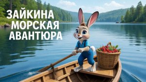Мультфильм для детей. Морское путешествие зайки