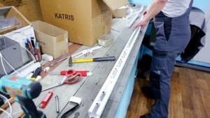 Как собирается карниз для вертикальных жалюзи или штор