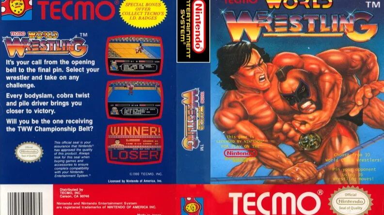 Tecmo World Wrestling (NES) смотреть онлайн