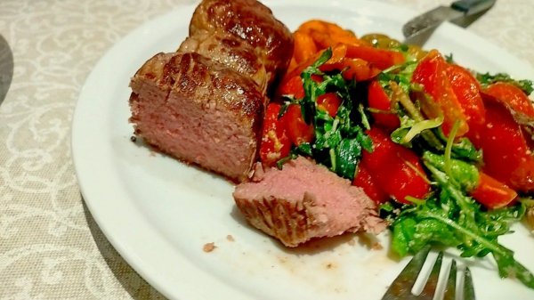 Готовим говядину. Сковородка и духовка.