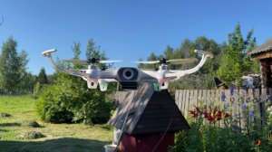 10.07.21 ЖАРА! Запускаем дрон, притенение теплицы, формирую перцы, мульчирую.