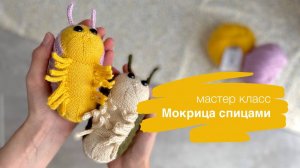 Мастер класс Мокрица спицами. Пошаговое объяснение всех этапов работы
