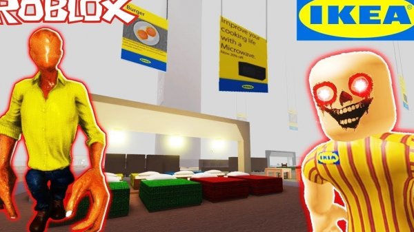 Играю в 3008 IKEA в роблоксе (продолжение)