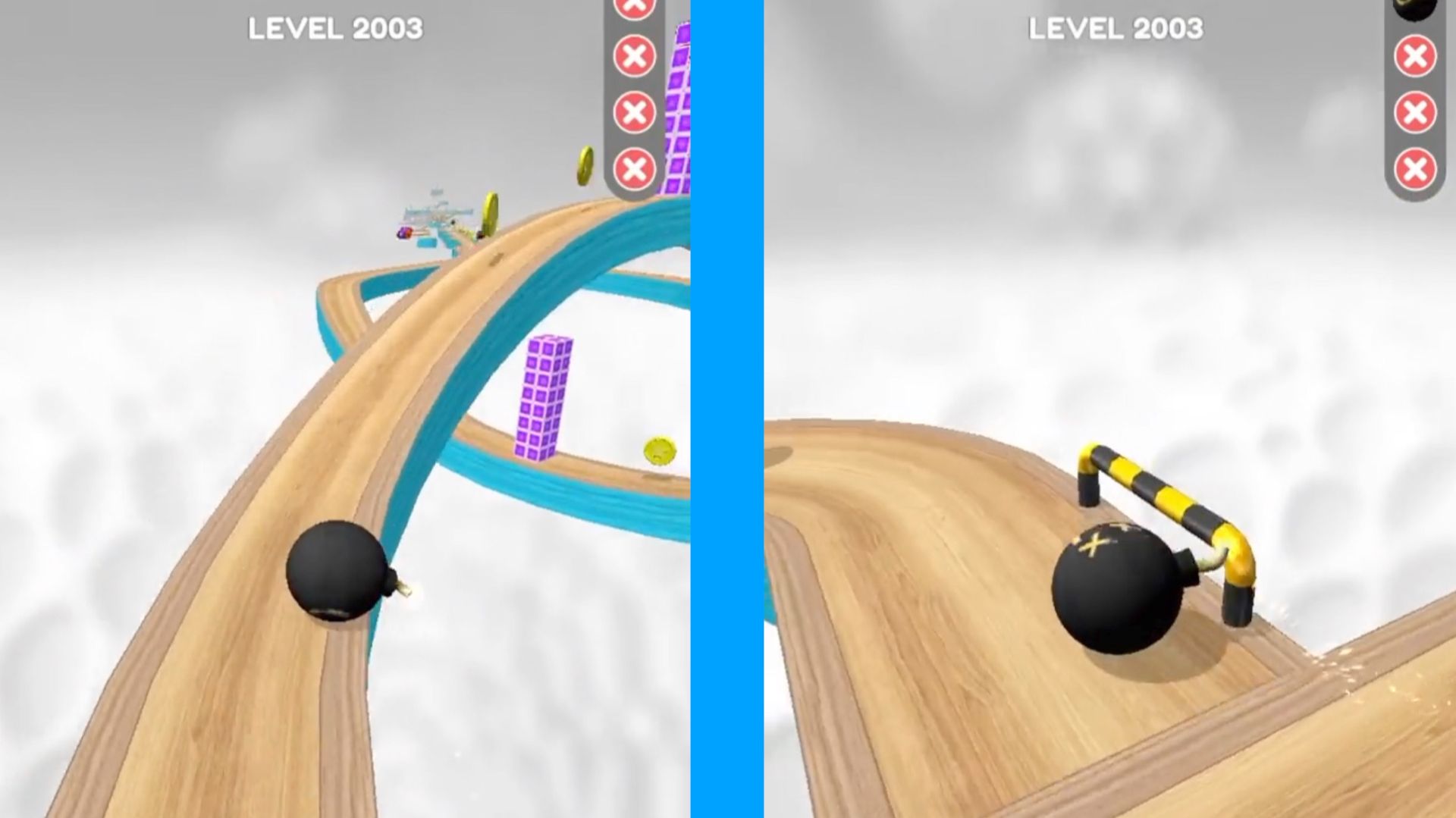 Going Balls Super Speed run Gameplay New Update Level 2003 смотреть онлайн