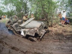 Джип триал Грязевые ванны.