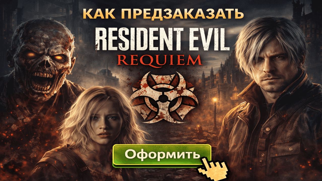Как предзаказать Resident Evil Requiem в России выгодно смотреть онлайн