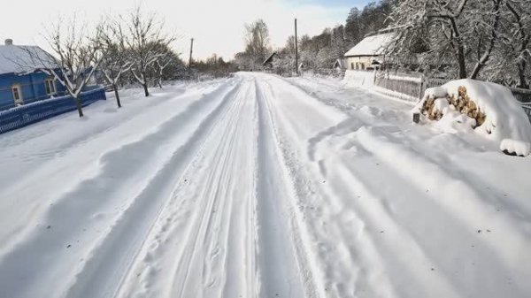 Русская зима.