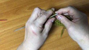 Другая платочная вязка спицами