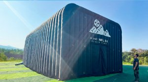 Надувной мобильный кинотеатр,13,8х7,8х5,4 м