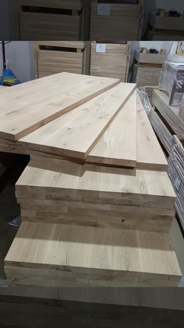 Очередное поступление дубового щита с широкой ламелью.