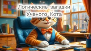 Тесты. Логические тесты и загадки Ученого Кота. Shosho Star, 5 загадок для детей и взрослых