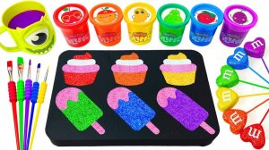 ИГРАЕМ В СЛАЙМЫ ЗАЛИВАЕМ В ФОРМЫ СЛАДОСТЕЙ ВИДЕО ДЛЯ ДЕТЕЙ ДЕТСКИЙ КАНАЛ ИГРАЛКИ-ЗАЛИПАЛКИ