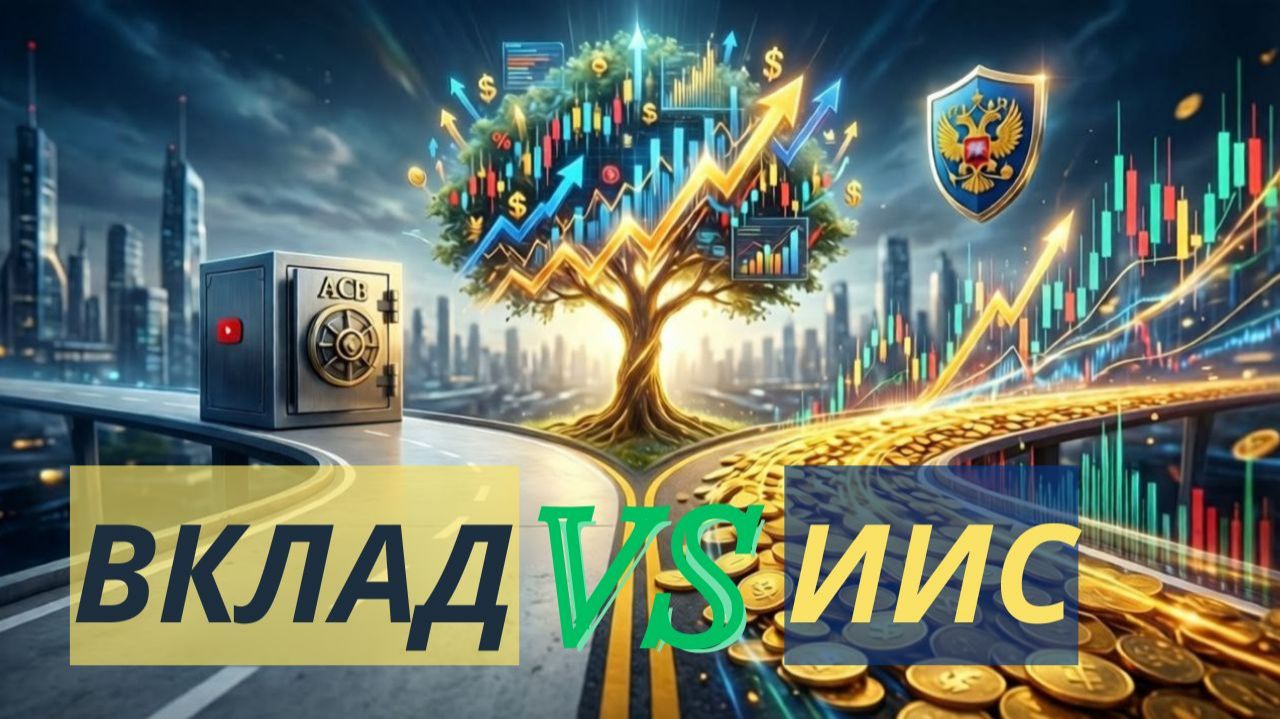 Куда выгоднее вложить деньги в 2026 году: на банковский вклад или ИИС?