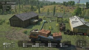 SnowRunner. Карта Пашни. Что с возу упало