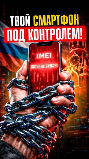 ⚠️ ТВОЙ СМАРТФОН СТАНЕТ КИРПИЧОМ, если не будет внесен в СПЕЦИАЛЬНУЮ БАЗУ IMEI