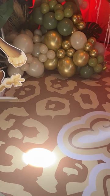 Детский день рождения в стиле Сафари