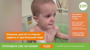 Рак мозга в 2 года. Спасёт лишь помощь!