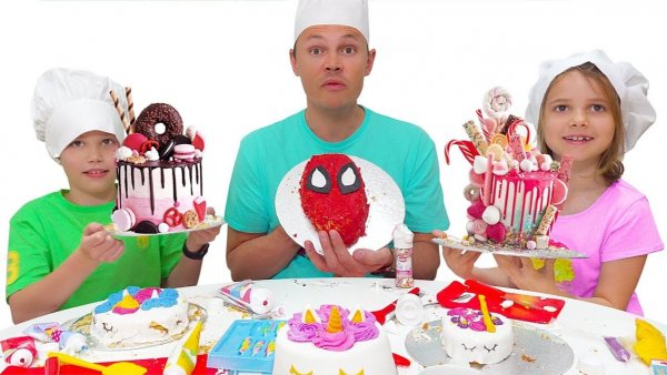 ℹ️ ТОРТ Челлендж с МИСТЕРОМ МАКСОМ! - КАТЯ И МАКС